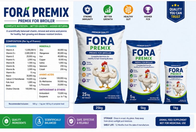 Fora Premix — Premix for Broiler Marketing Banner