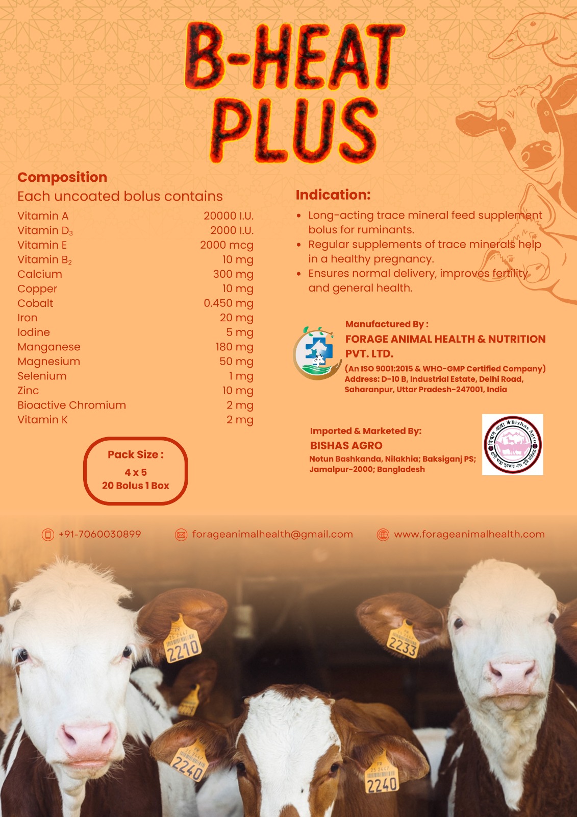 B-Heat Plus Bolus