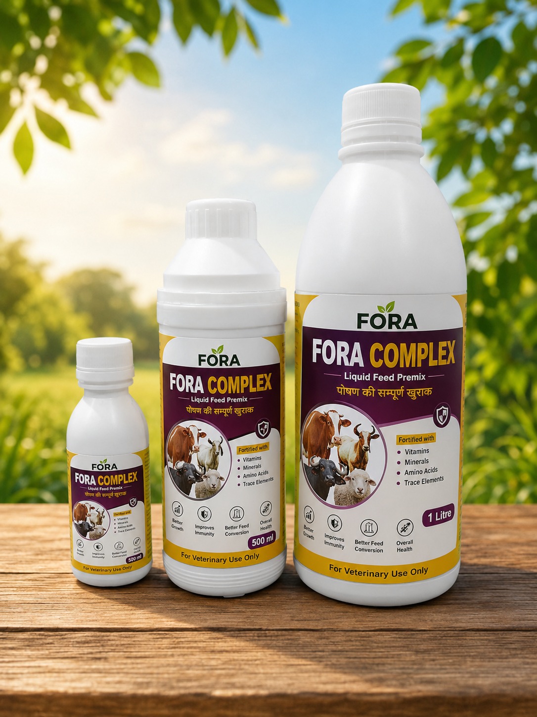Fora Complex — Liquid Feed Premix (Vitamins + Minerals + Amino Acids)