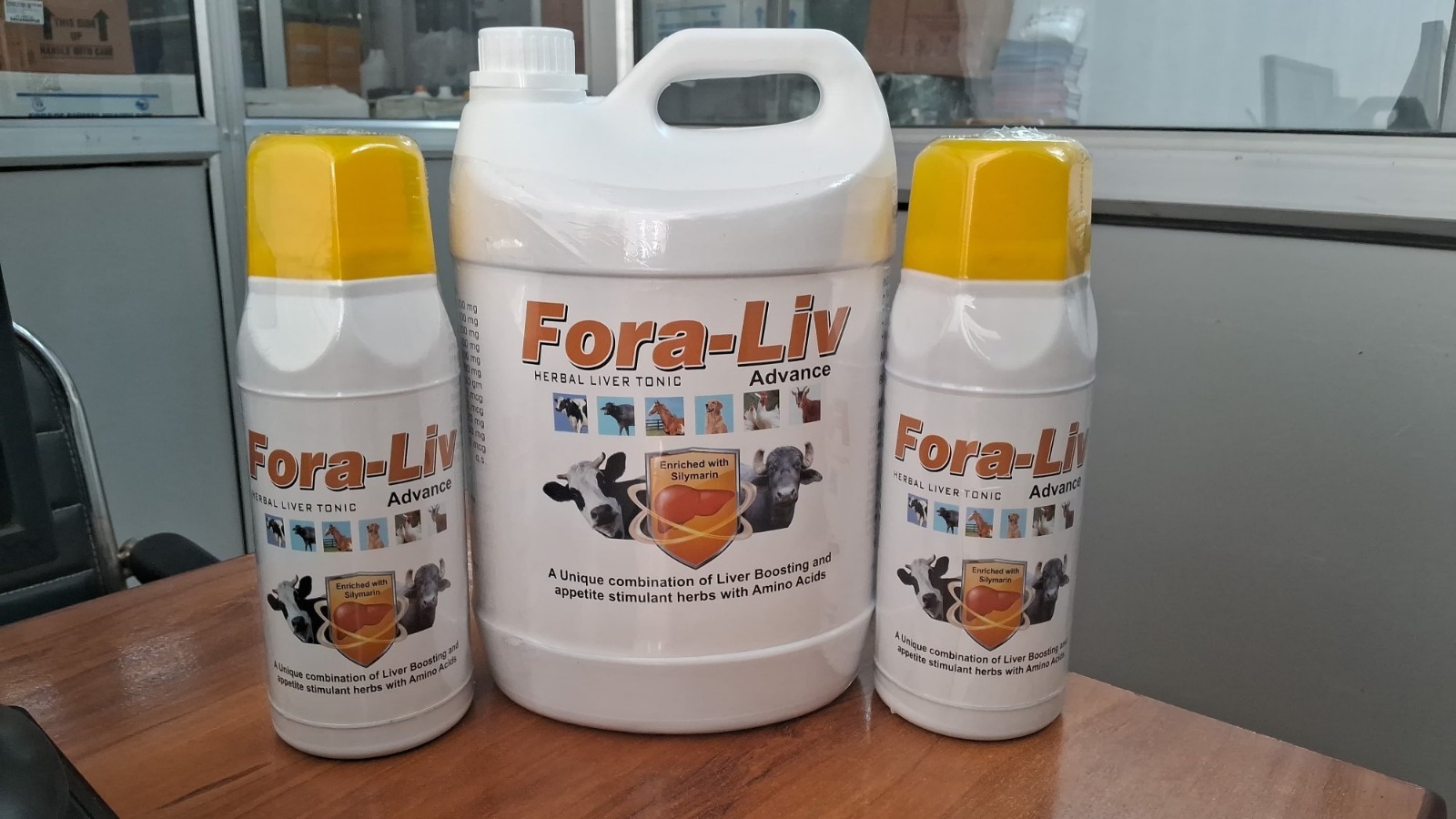 Fora-Liv Advance — 500 ml Bottles + 5 Litre Jerry-Can (Herbal Liver Tonic)
