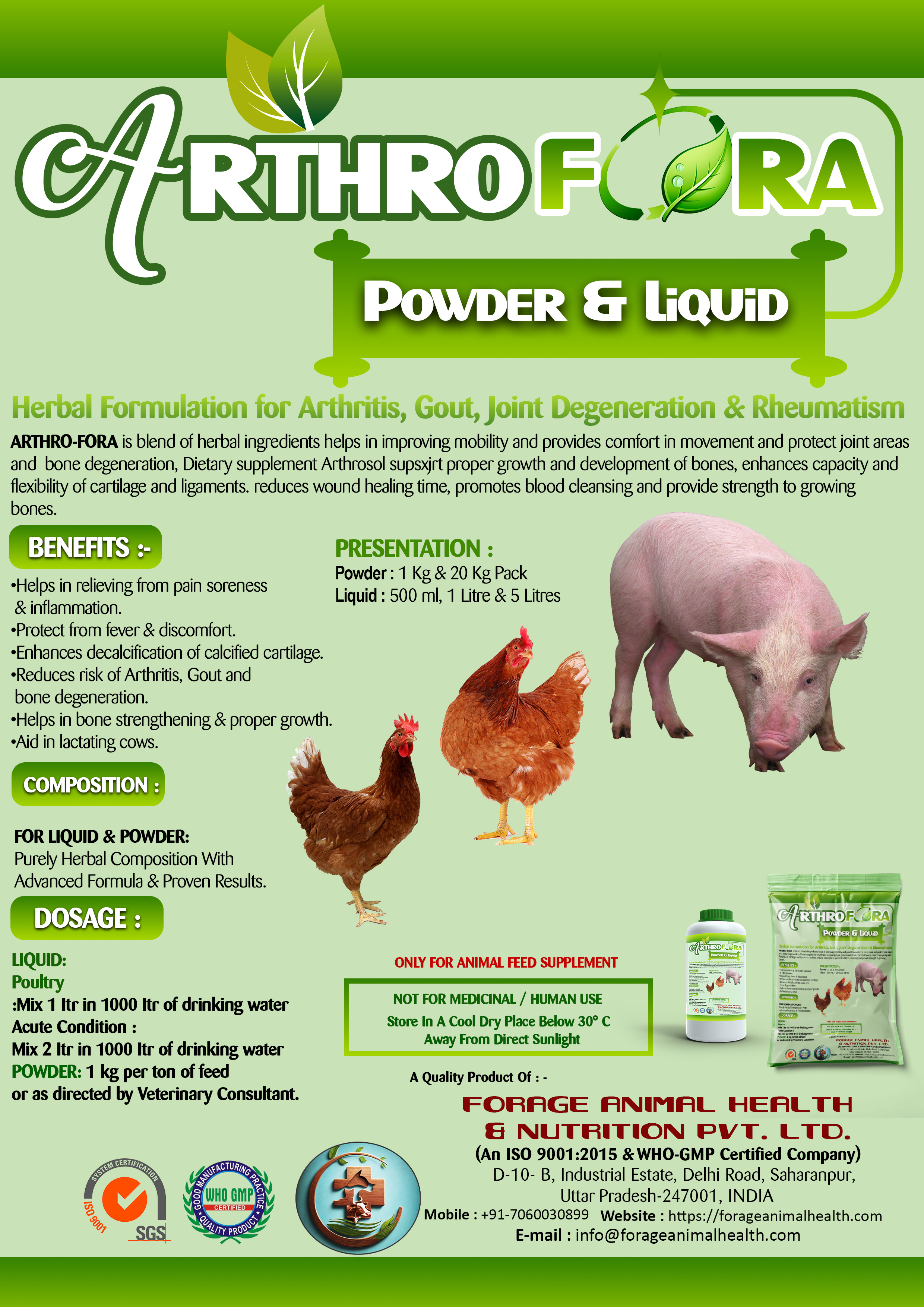 ARTHROFORA ARTHROFORA