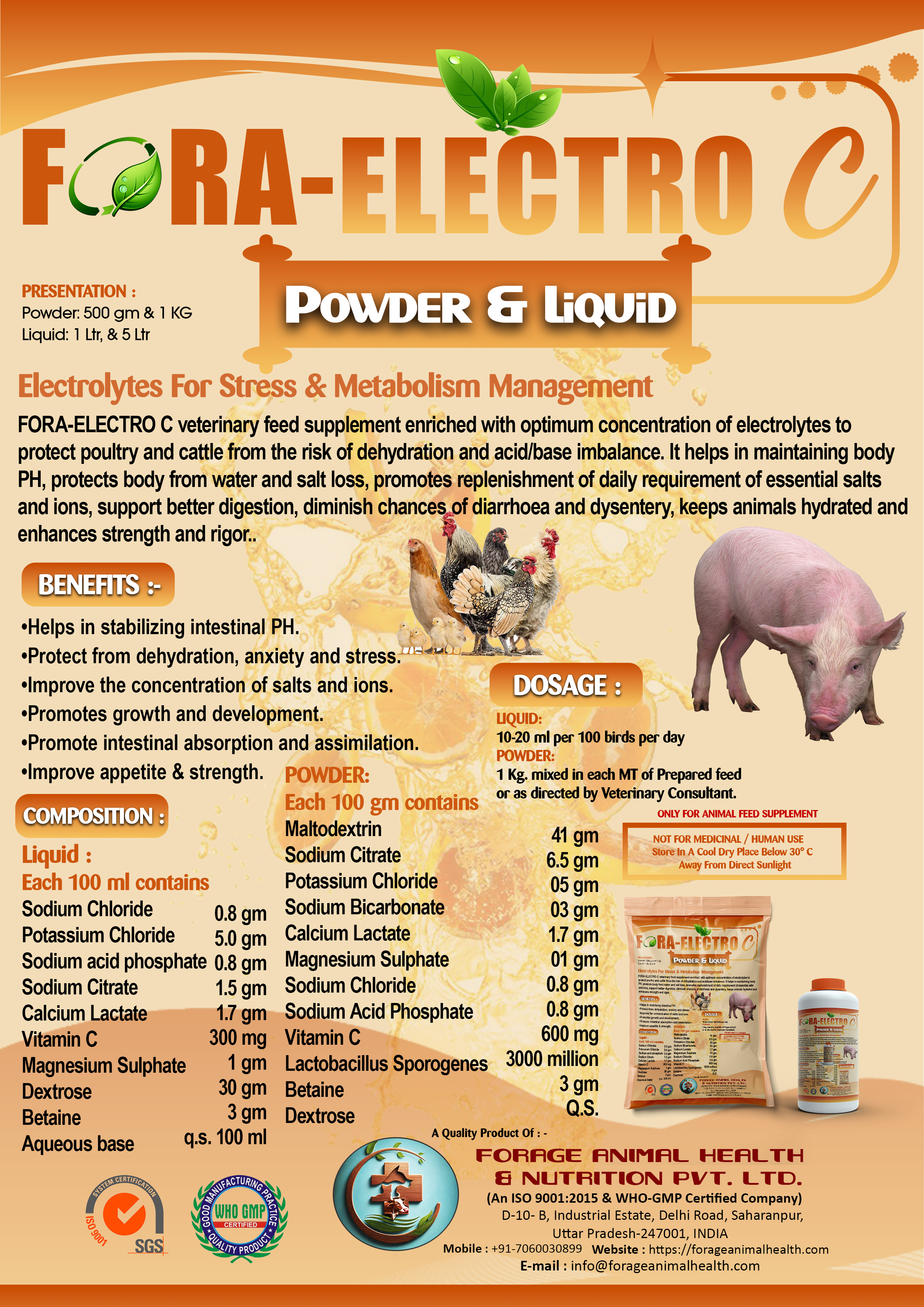 FORA-ELECTRO C FORA-ELECTRO C